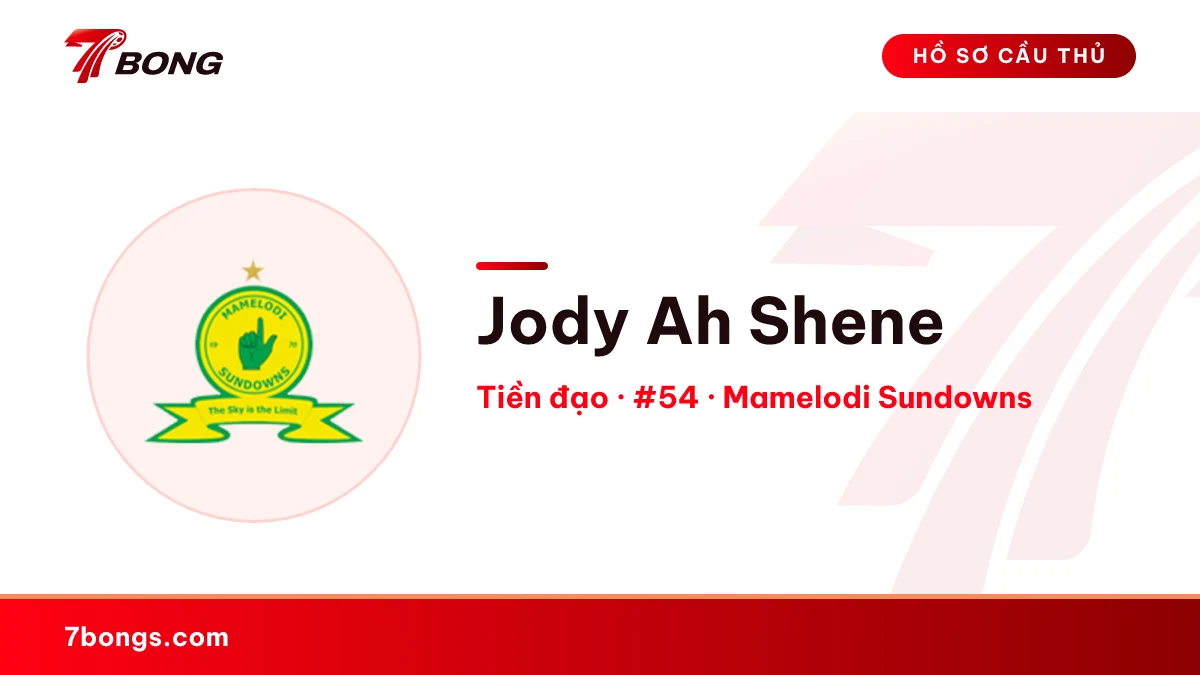 Jody Ah Shene — Mamelodi Sundowns