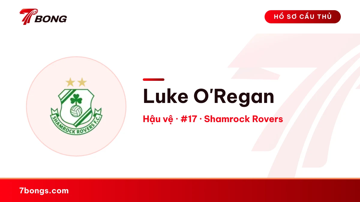 Luke O'Regan — Shamrock Rovers