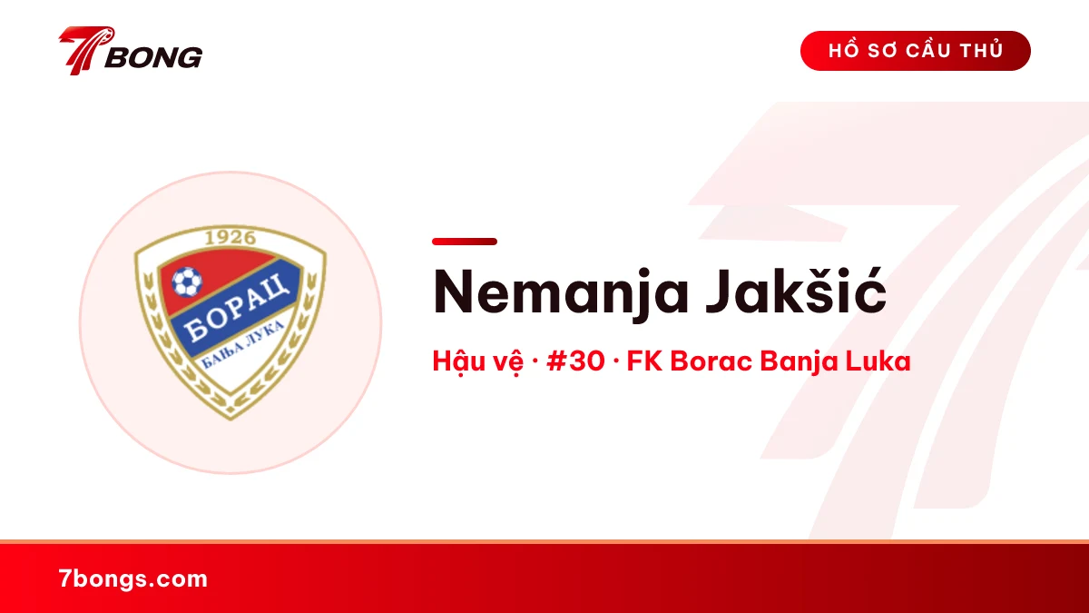 Nemanja Jakšić — FK Borac Banja Luka