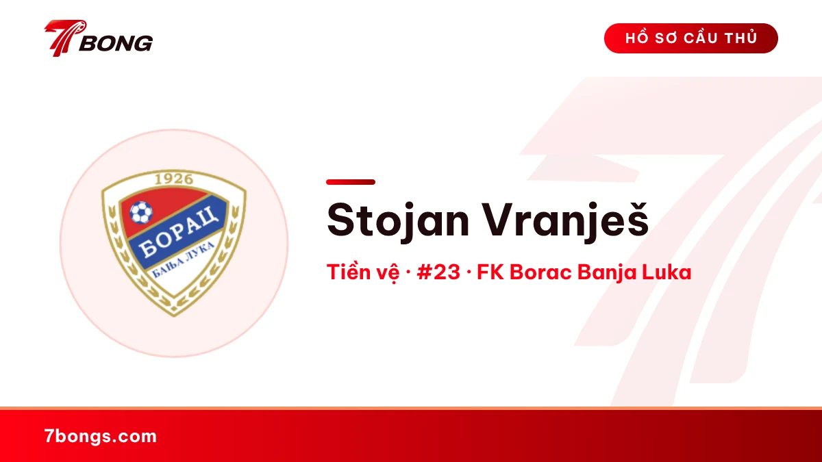 Stojan Vranješ — FK Borac Banja Luka