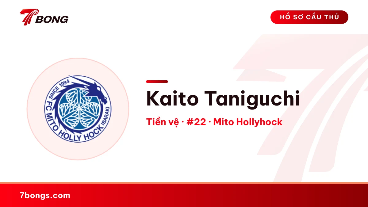 Kaito Taniguchi — Mito Hollyhock