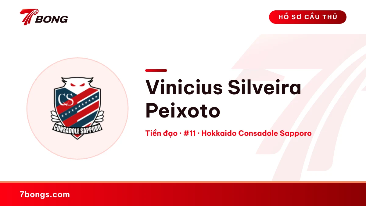 Vinicius Silveira Peixoto — Hokkaido Consadole Sapporo