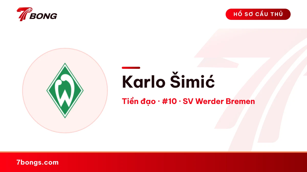 Karlo Šimić — SV Werder Bremen