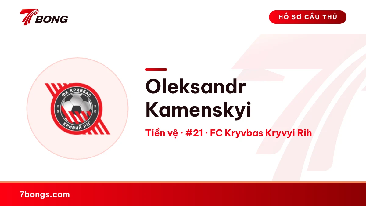 Oleksandr Kamenskyi — FC Kryvbas Kryvyi Rih
