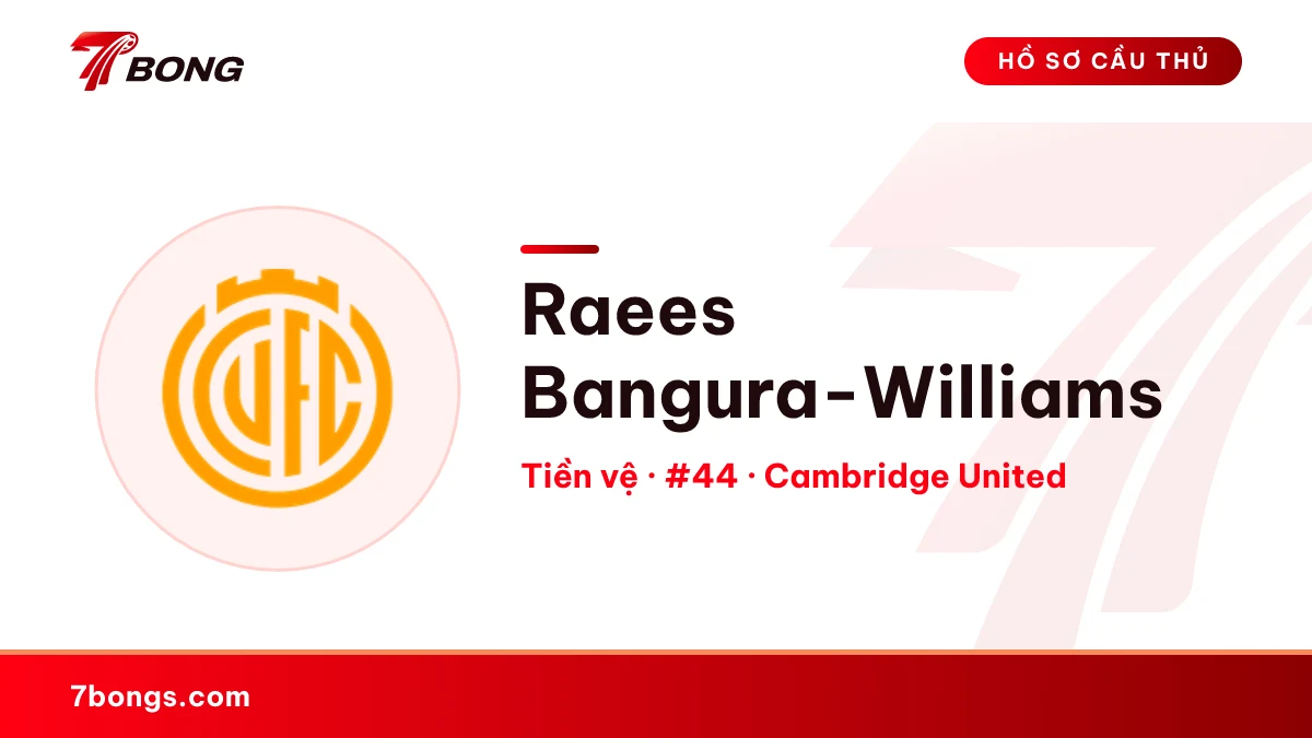Raees Bangura-Williams — Cambridge United
