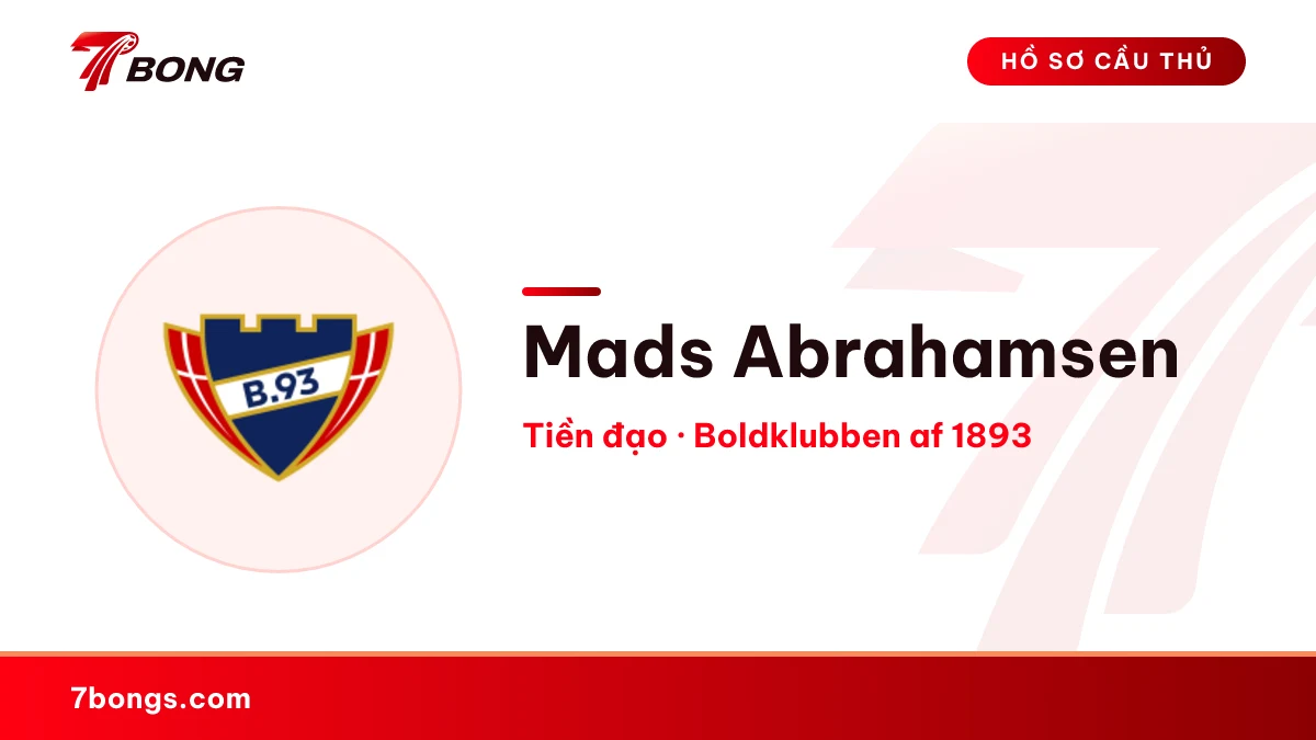 Mads Abrahamsen — Boldklubben af 1893