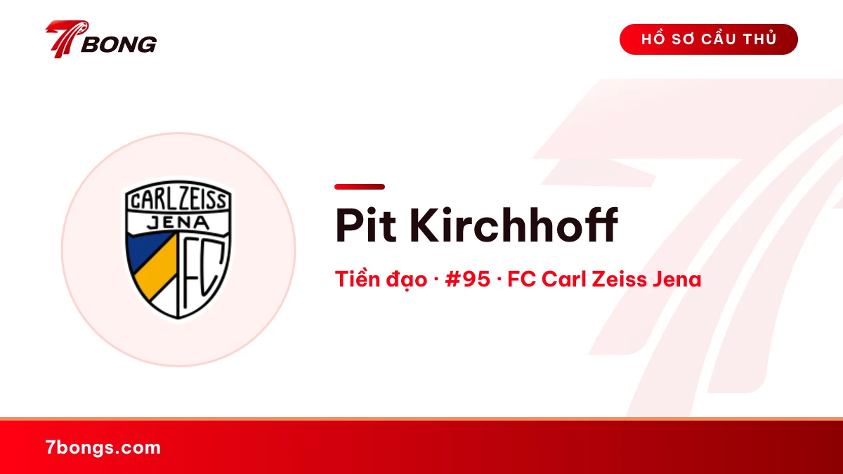 Pit Kirchhoff — FC Carl Zeiss Jena