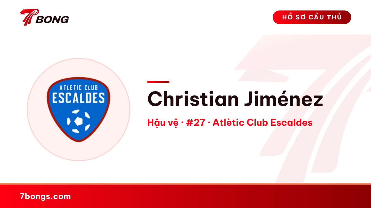 Christian Jiménez — Atlètic Club Escaldes