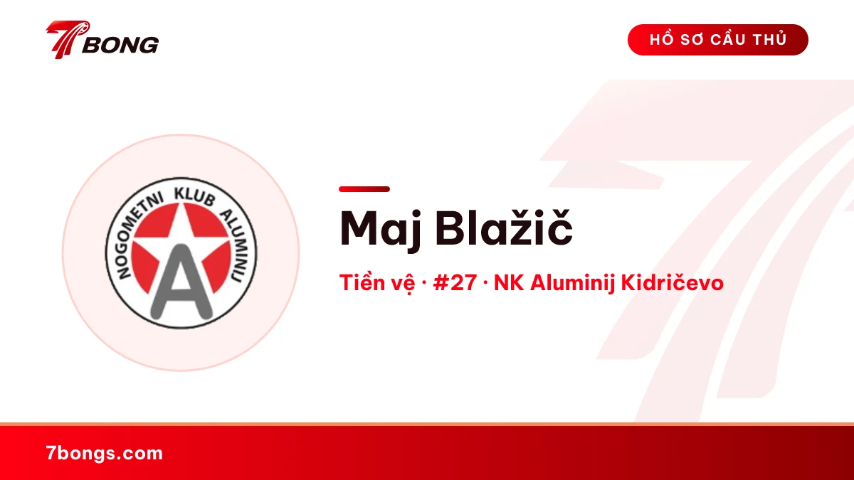 Maj Blažič — NK Aluminij Kidričevo
