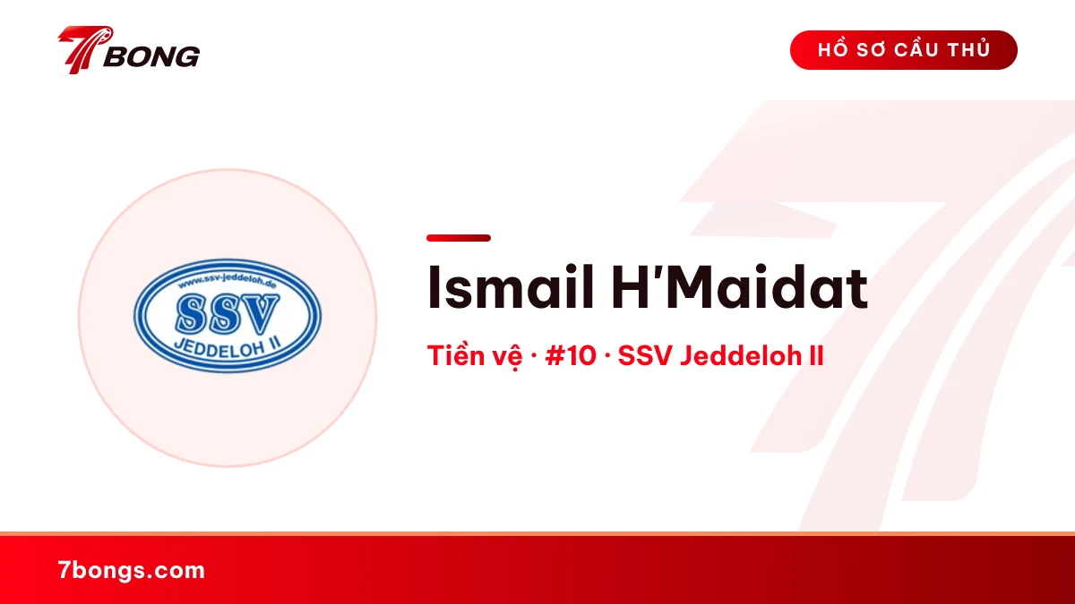 Ismail H'Maidat — SSV Jeddeloh II