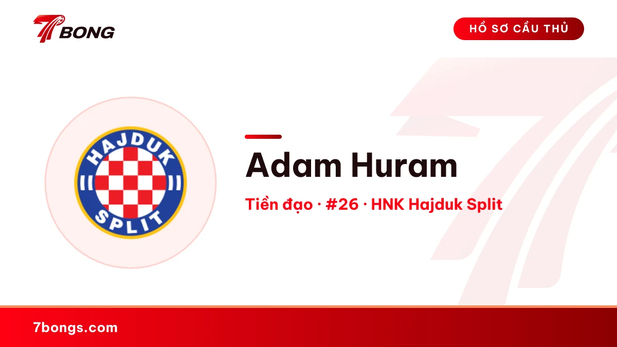 Adam Huram — HNK Hajduk Split