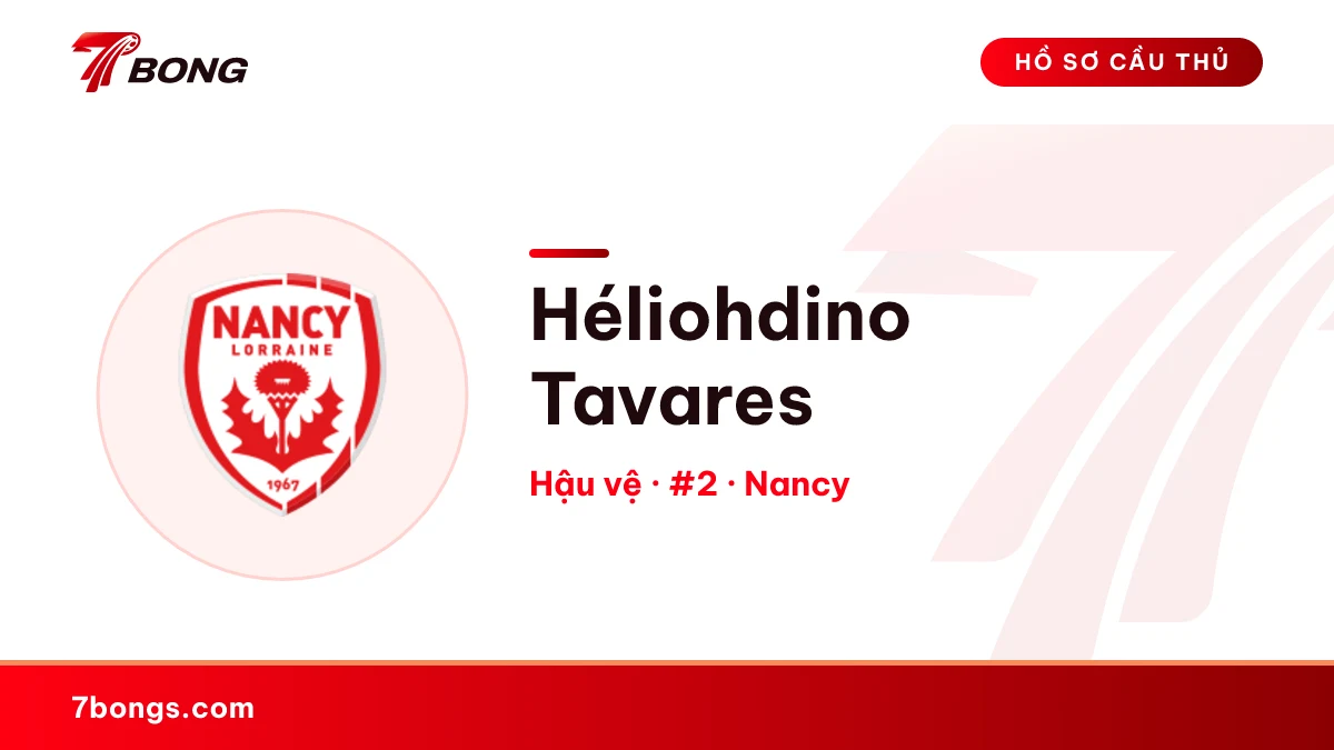 Héliohdino Tavares — Nancy
