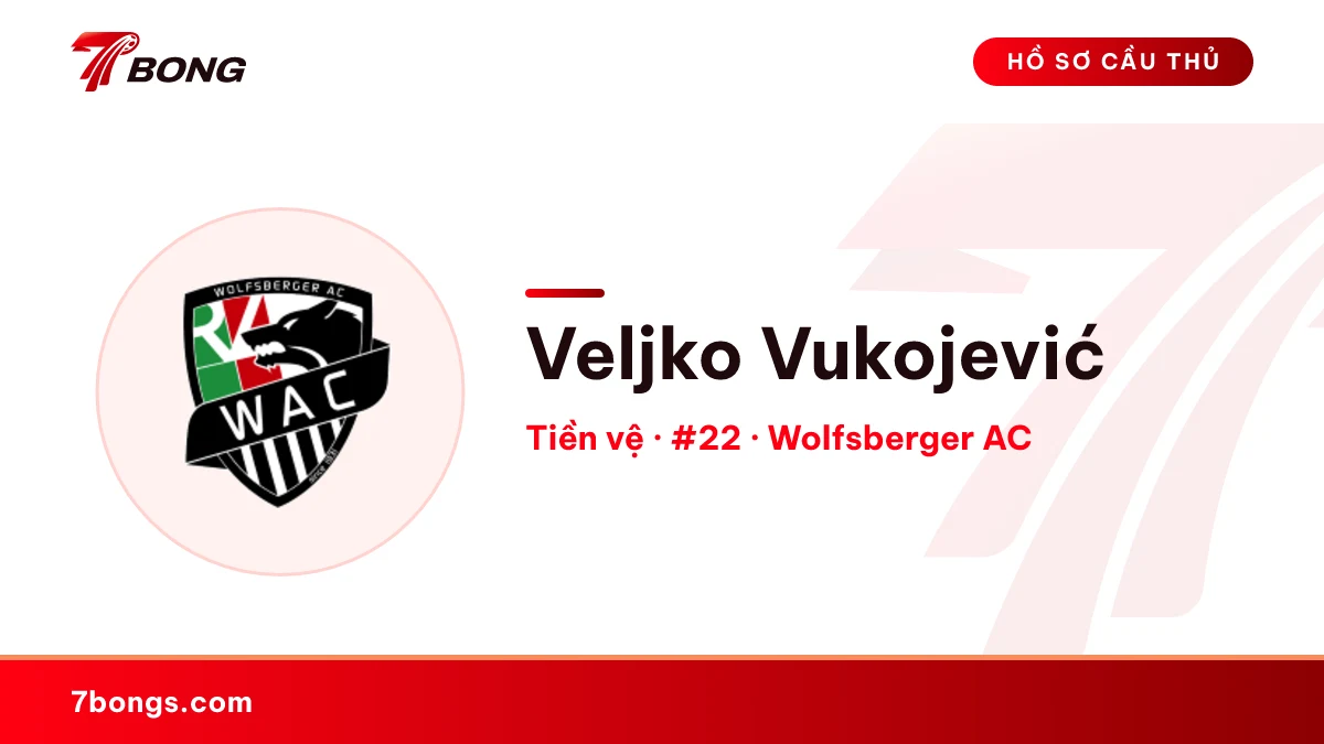 Veljko Vukojević — Wolfsberger AC