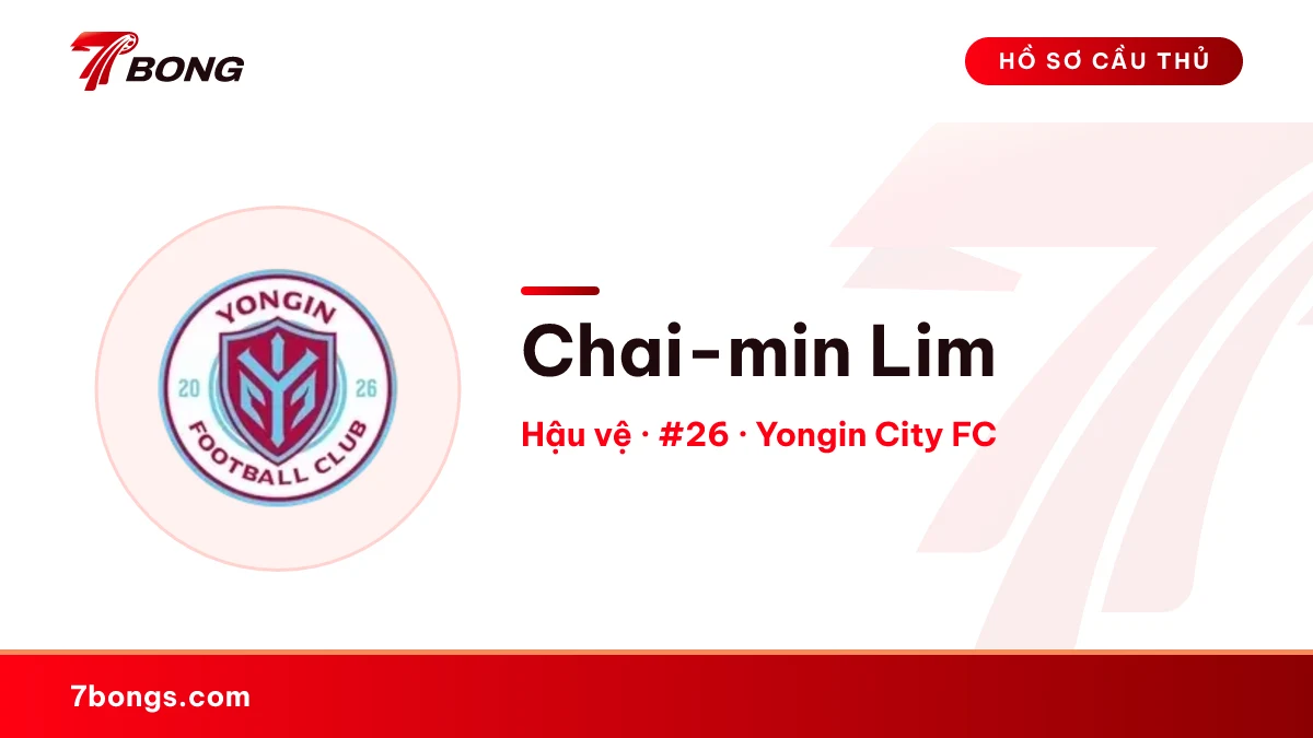 Chai-min Lim — Yongin City FC