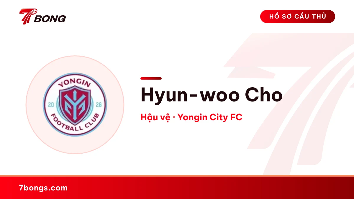 Hyun-woo Cho — Yongin City FC