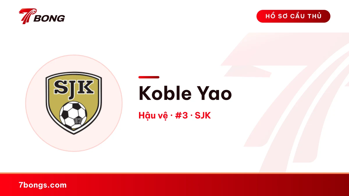 Koble Yao — SJK