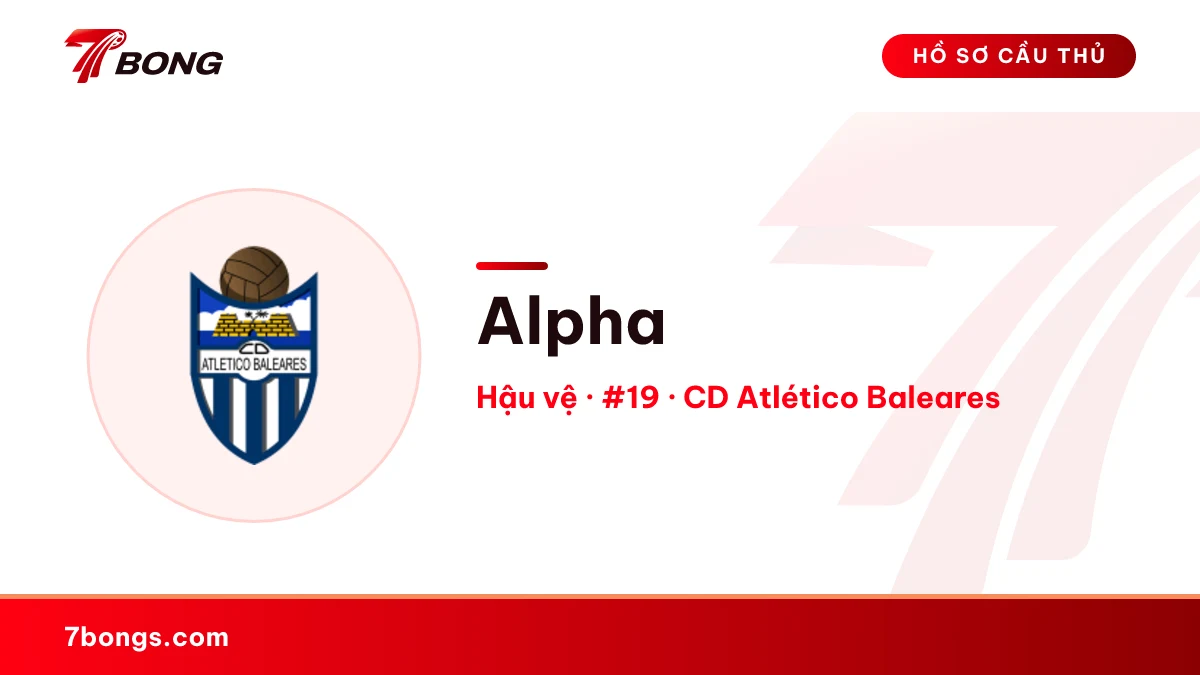 Alpha — CD Atlético Baleares