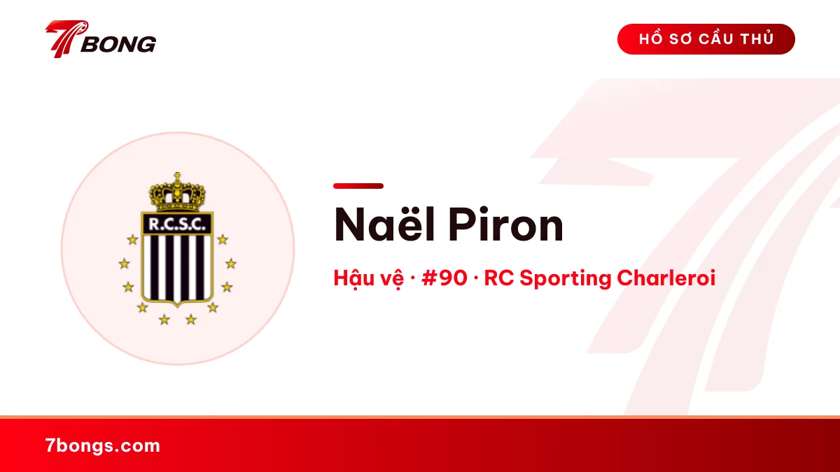 Naël Piron — RC Sporting Charleroi
