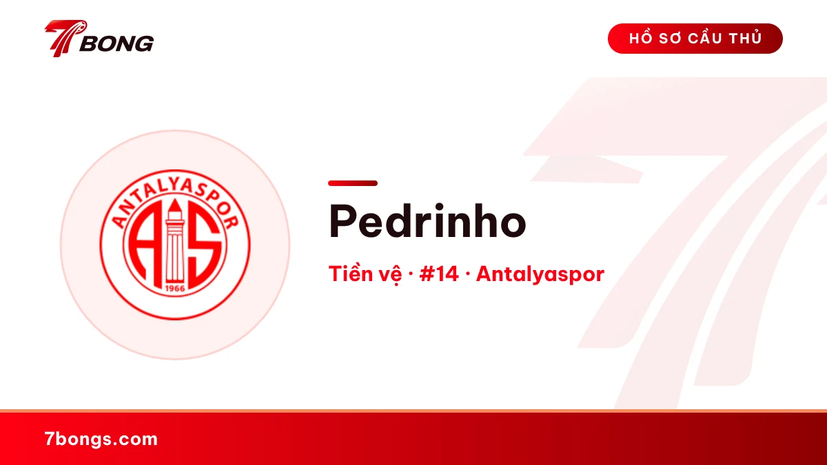 Pedrinho — Antalyaspor