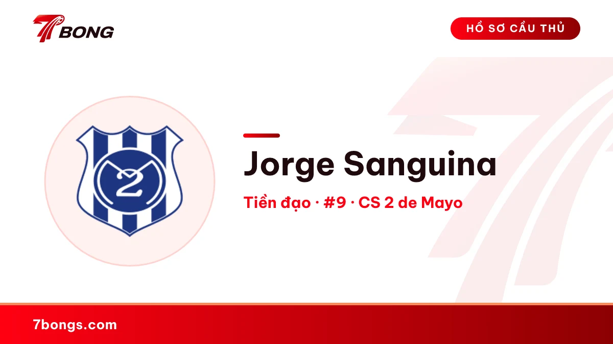 Jorge Sanguina — CS 2 de Mayo