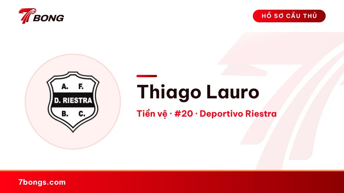 Thiago Lauro — Deportivo Riestra