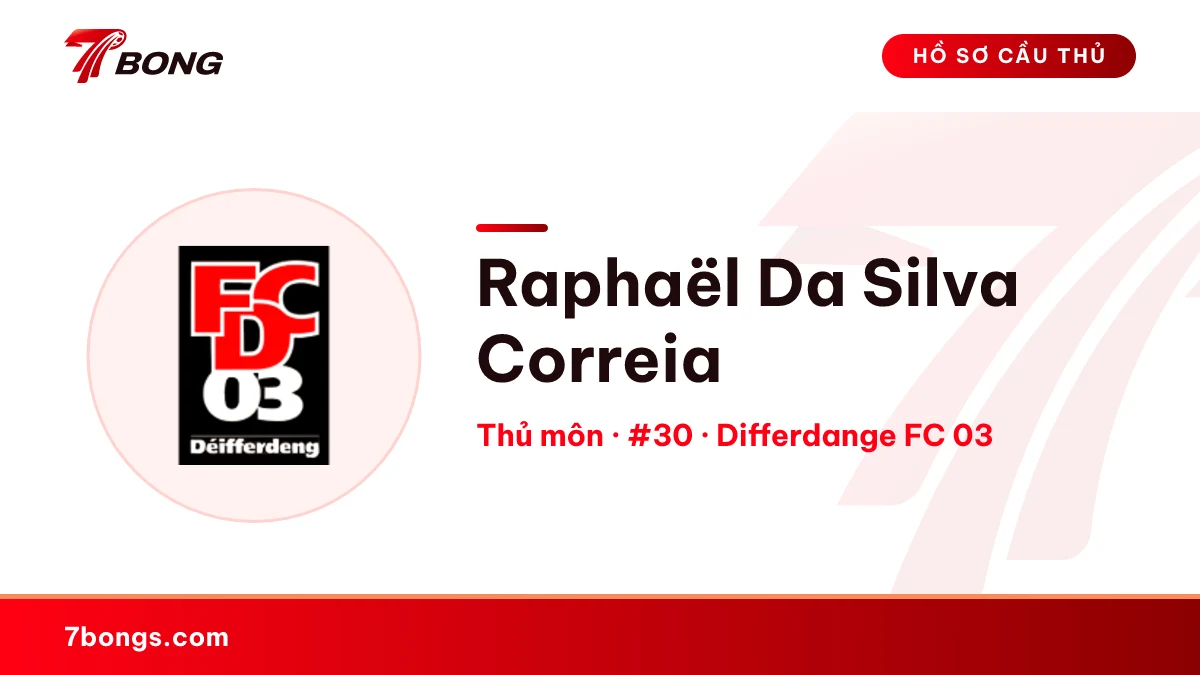 Raphaël Da Silva Correia — Differdange FC 03