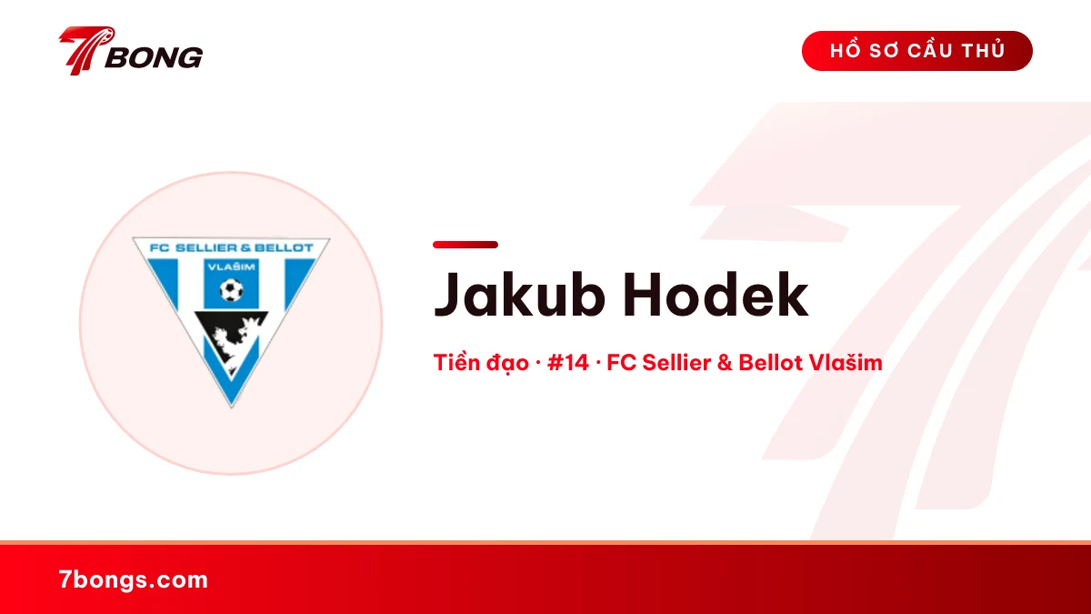 Jakub Hodek — FC Sellier & Bellot Vlašim