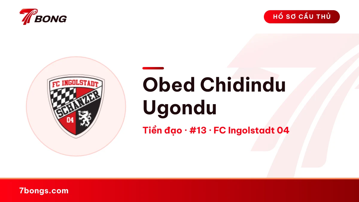Obed Chidindu Ugondu — FC Ingolstadt 04