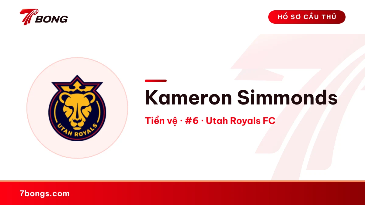 Kameron Simmonds — Utah Royals FC