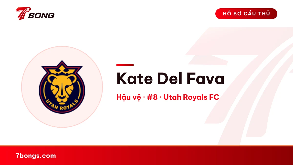 Kate Del Fava — Utah Royals FC