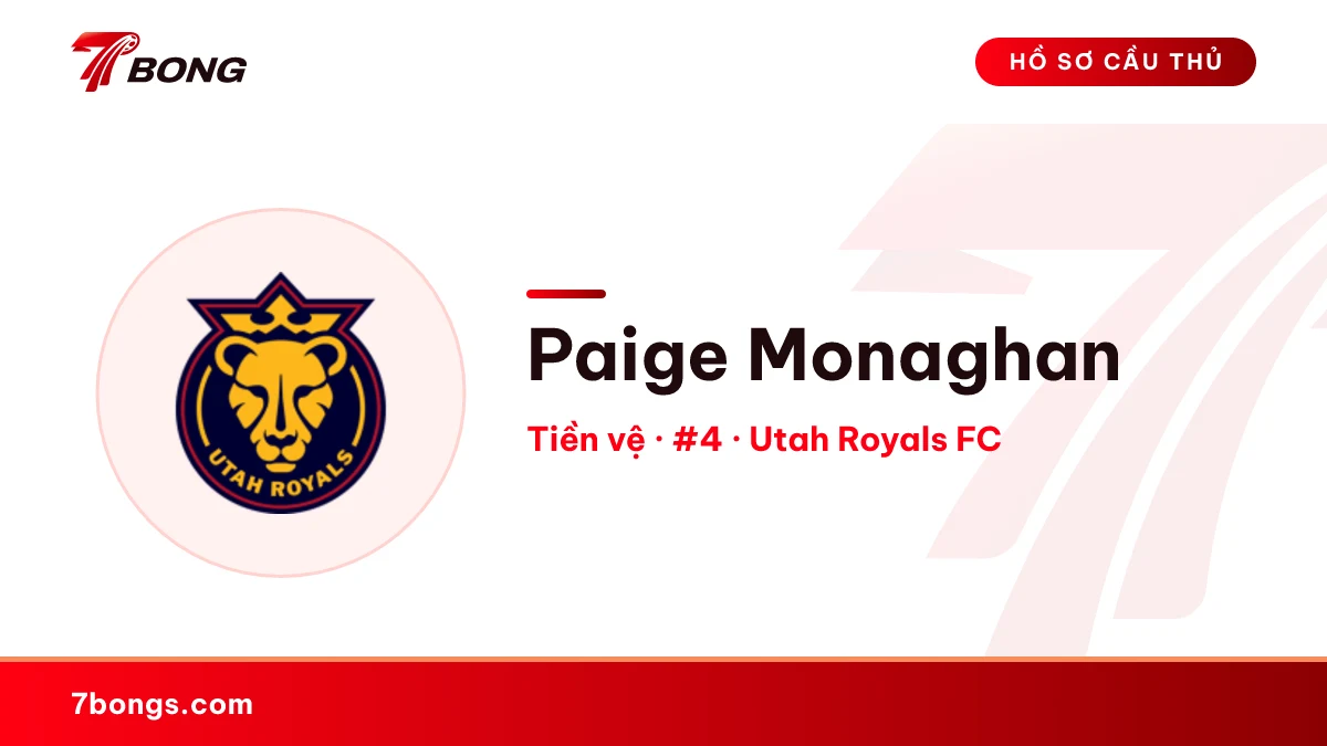 Paige Monaghan — Utah Royals FC
