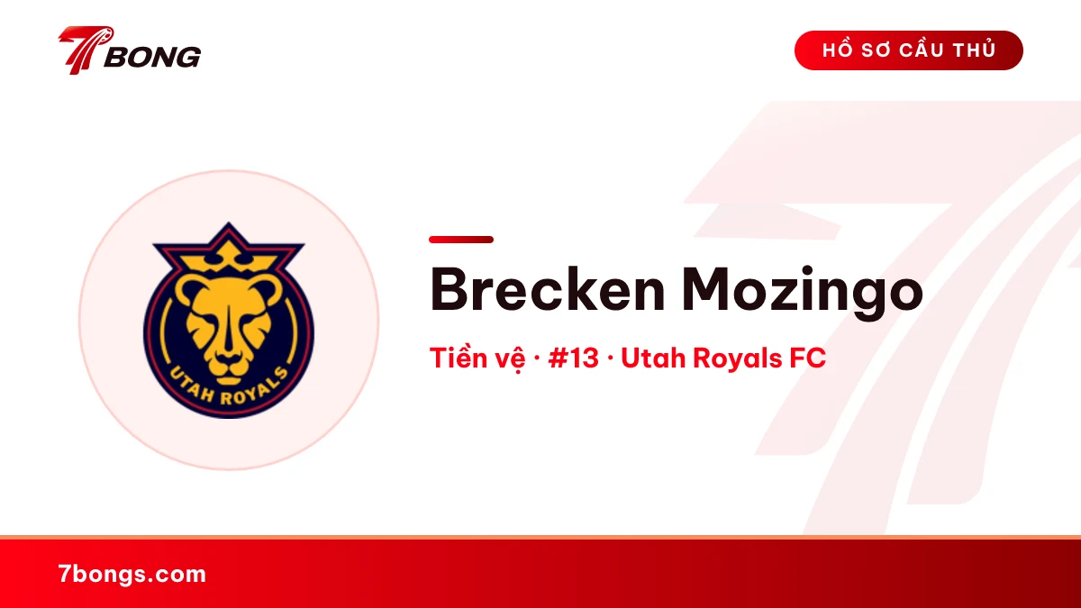 Brecken Mozingo — Utah Royals FC