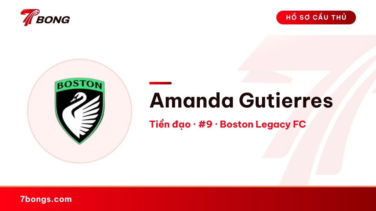 Amanda Gutierres — Boston Legacy FC
