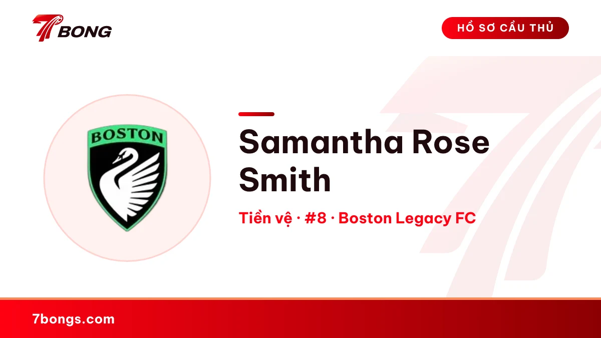 Samantha Rose Smith — Boston Legacy FC