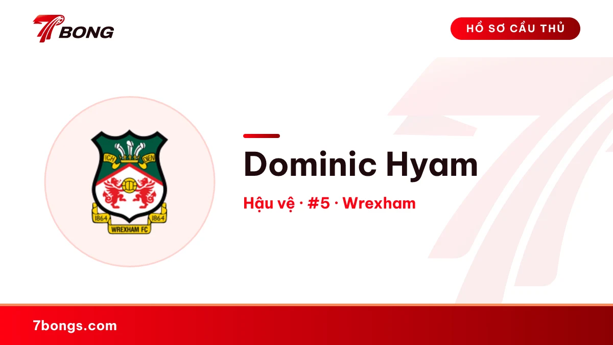 Dominic Hyam — Wrexham