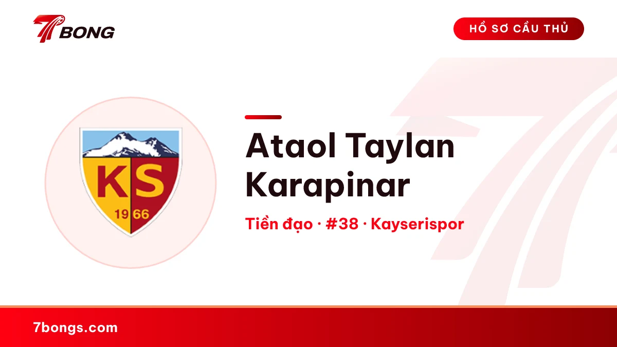 Ataol Taylan Karapinar — Kayserispor