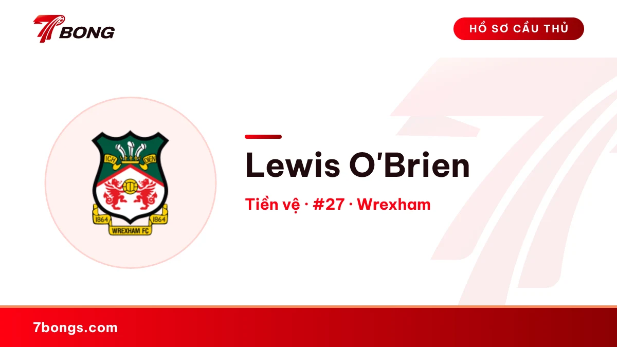 Lewis O'Brien — Wrexham