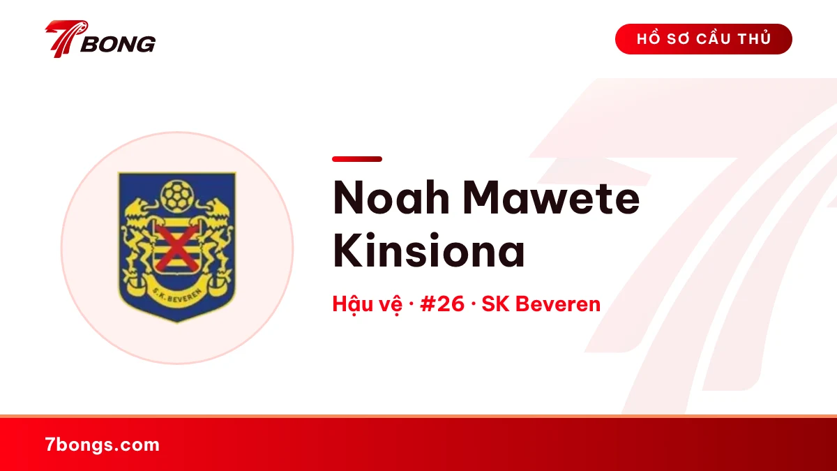 Noah Mawete Kinsiona — SK Beveren