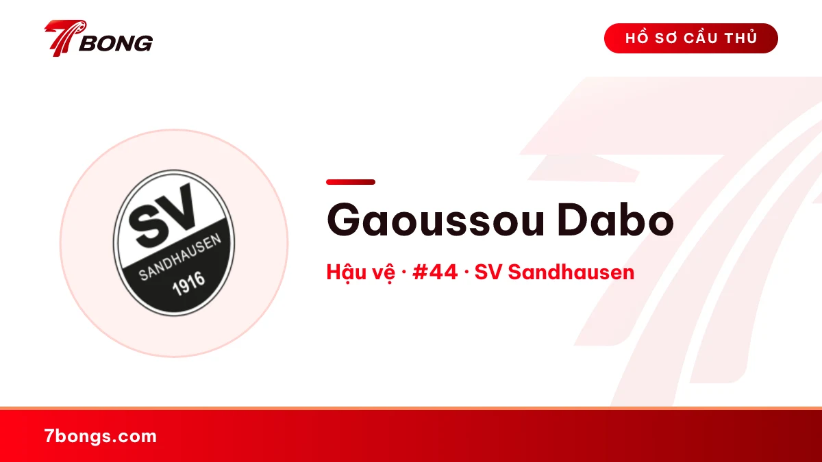 Gaoussou Dabo — SV Sandhausen