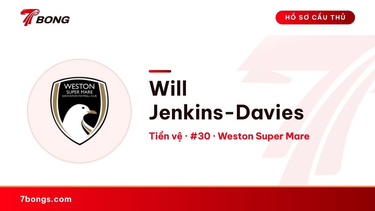Will Jenkins-Davies — Weston Super Mare
