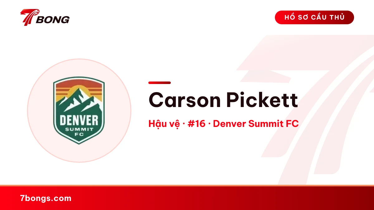 Carson Pickett — Denver Summit FC