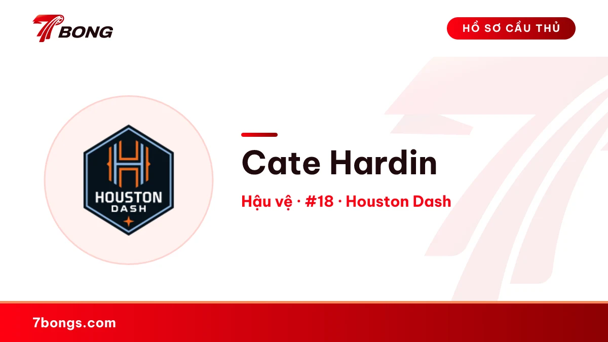 Cate Hardin — Houston Dash