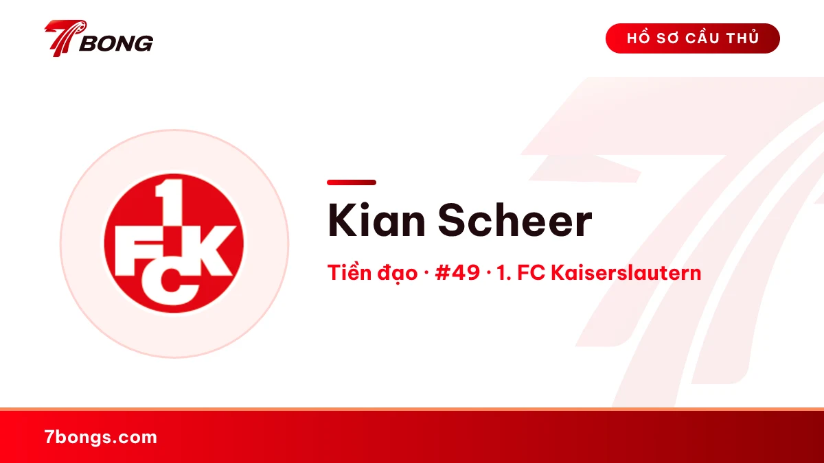 Kian Scheer — 1. FC Kaiserslautern