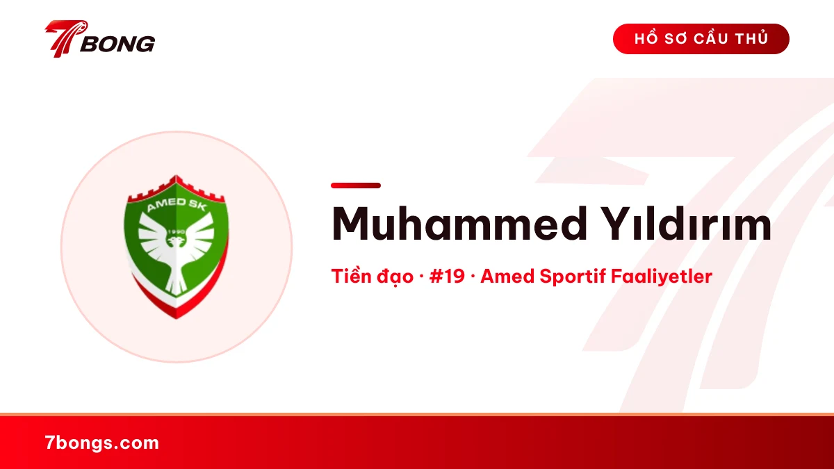 Muhammed Yıldırım — Amed Sportif Faaliyetler
