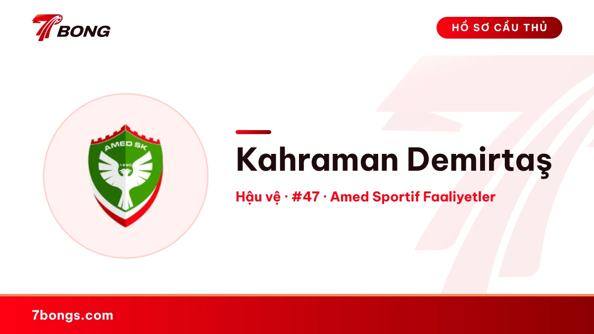 Kahraman Demirtaş — Amed Sportif Faaliyetler