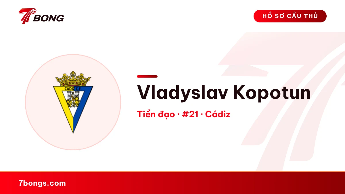 Vladyslav Kopotun — Cádiz