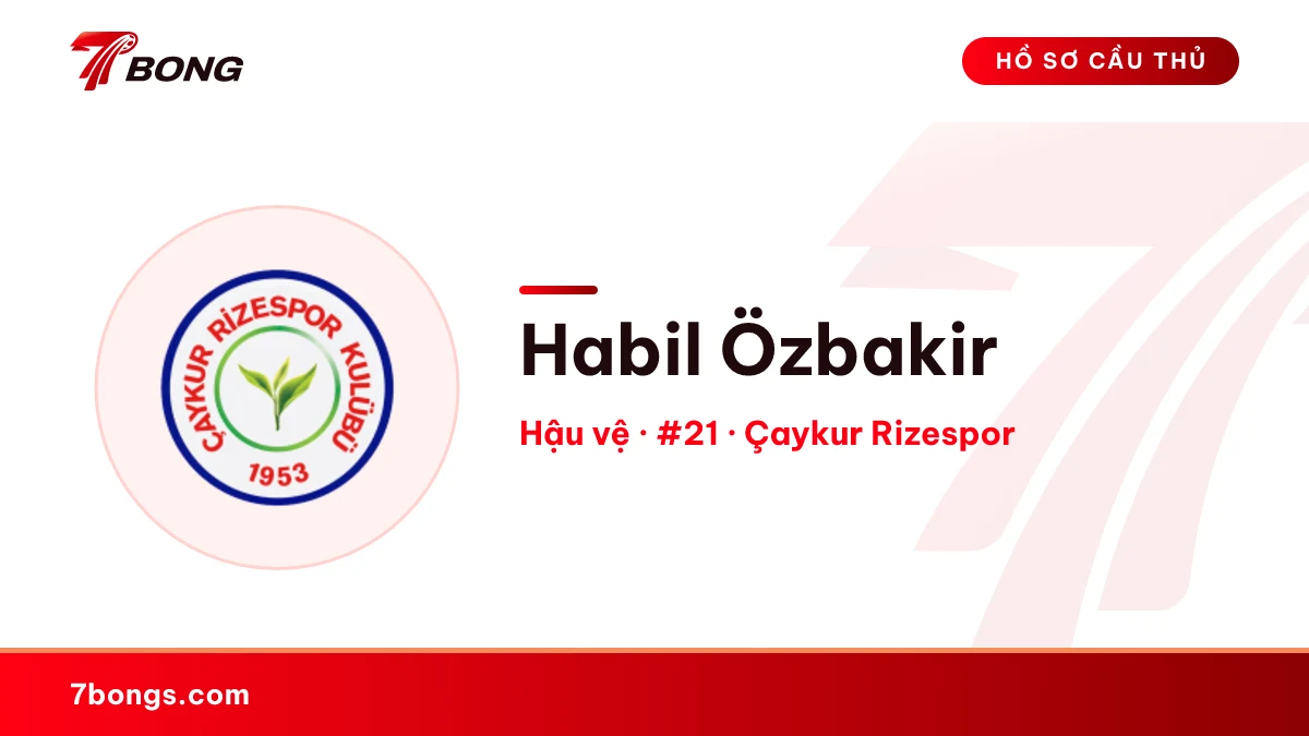 Habil Özbakir — Çaykur Rizespor
