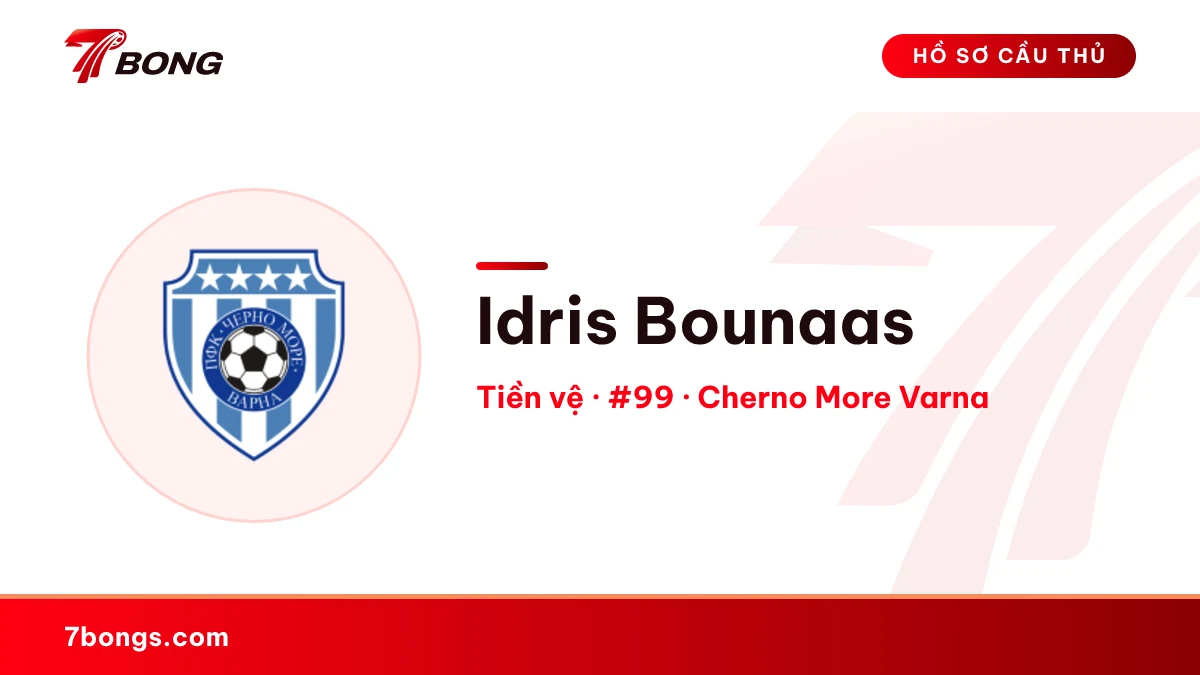Idris Bounaas — Cherno More Varna