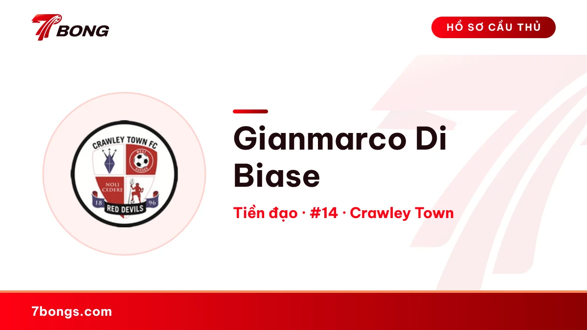 Gianmarco Di Biase — Crawley Town
