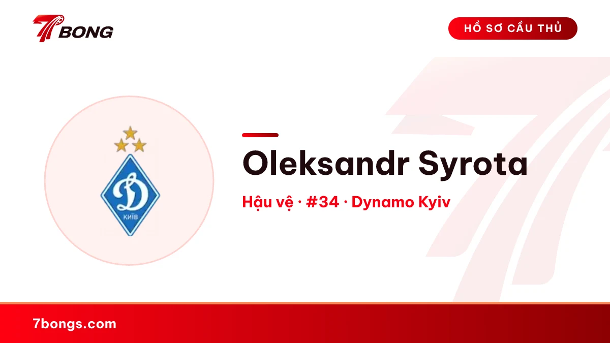 Oleksandr Syrota — Dynamo Kyiv